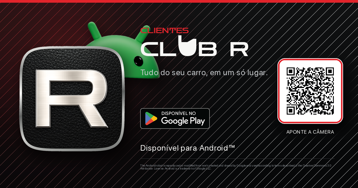 CLUB R disponível na Google Play